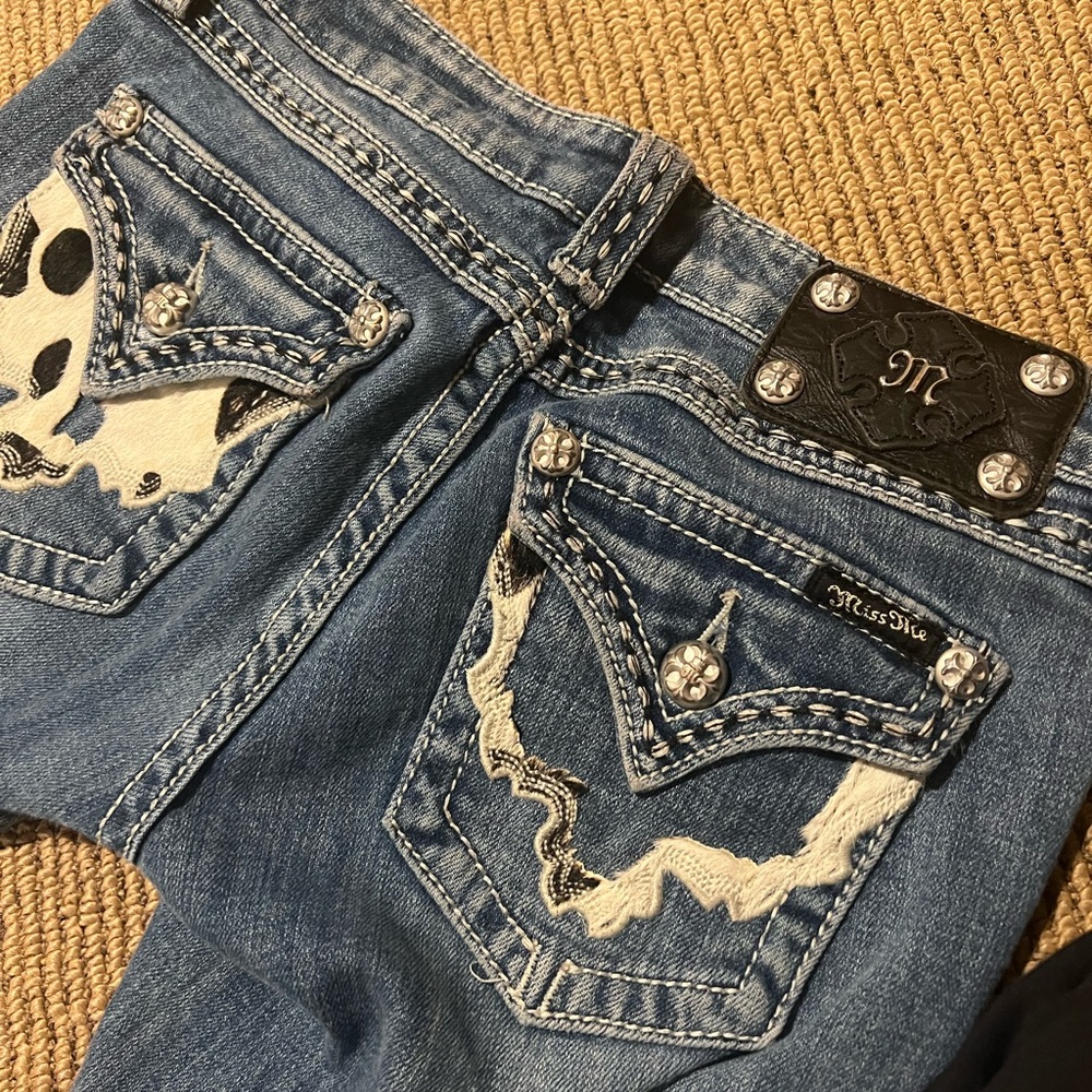 Miss Me’s Cowhide Bootcut